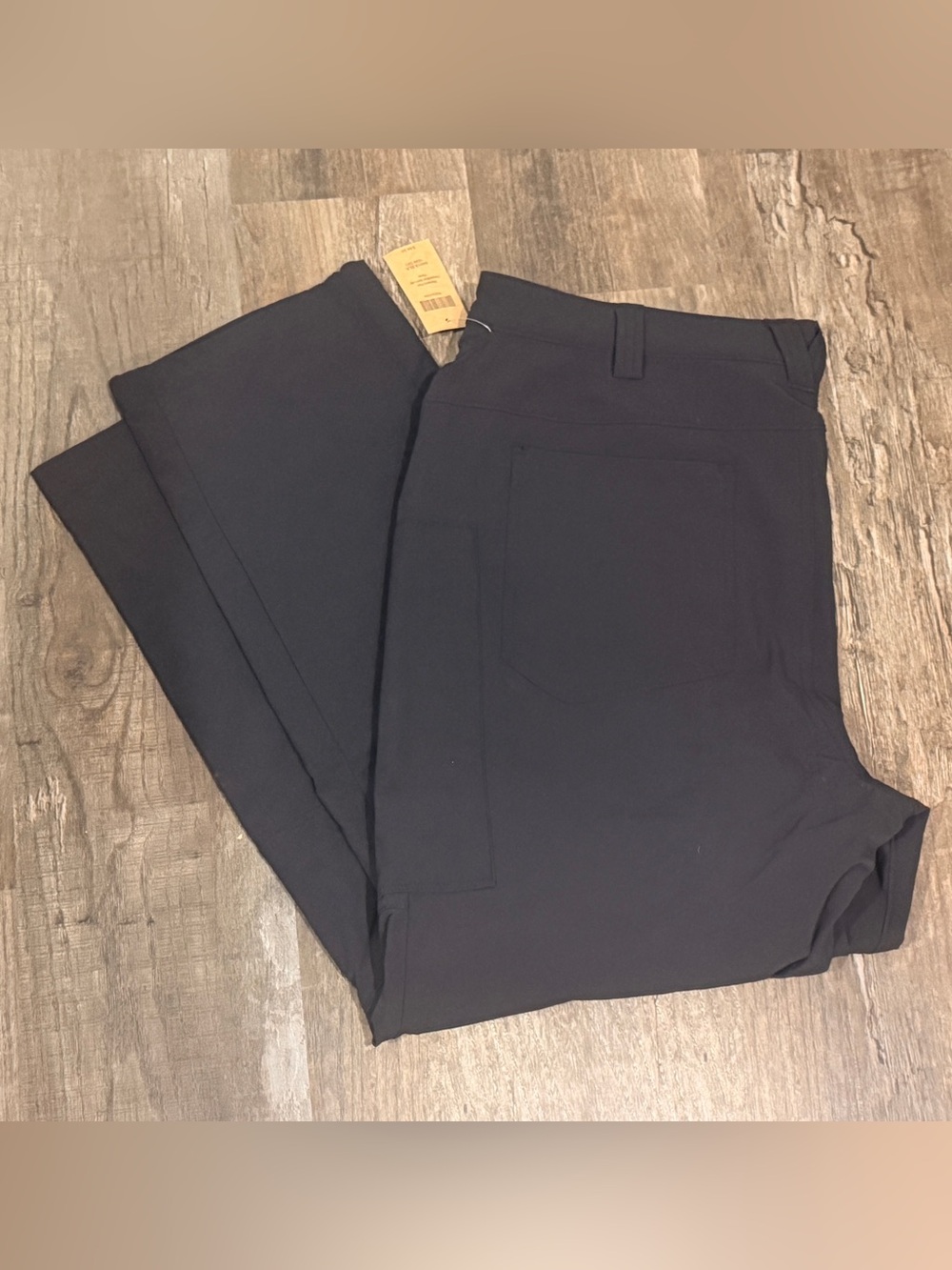NWT Duluth Trading Co Black Women's Straight-Leg Pants